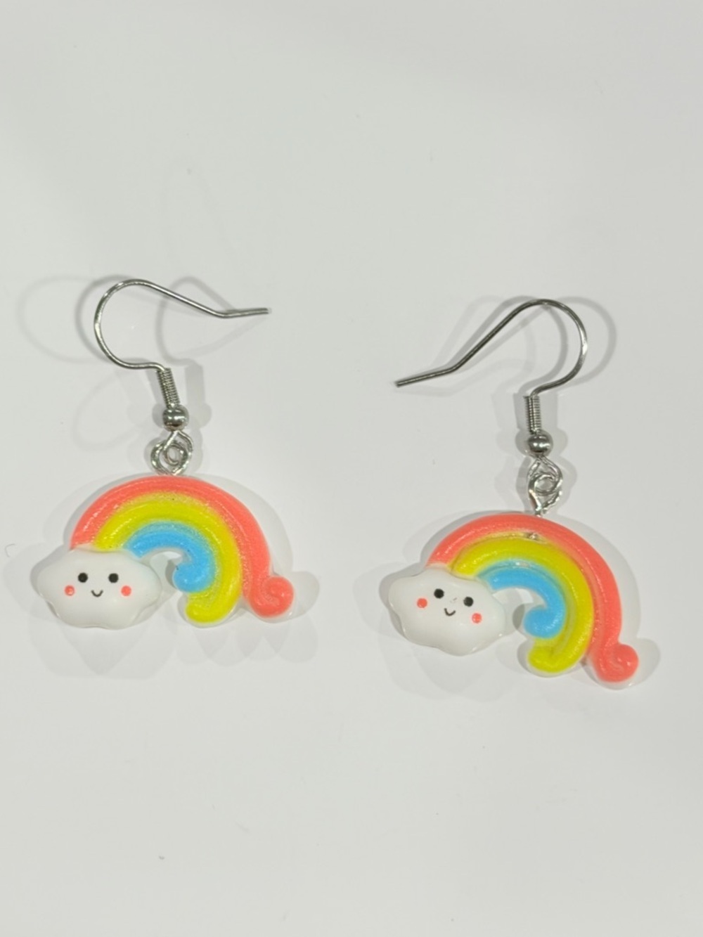 ✨ 5 for $30 Earring Bar ✨ Rainbow Cloud Earrings • Cute Kawaii Earrings